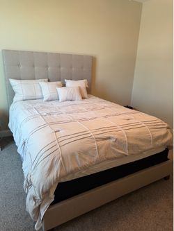 Queen size bed frame