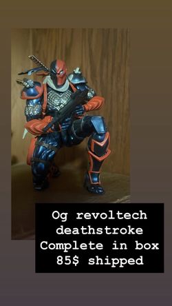 Kaiyodo revoltech amazing yamaguchi deathstroke og version