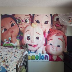 Huge cocomelon back drop good condition
