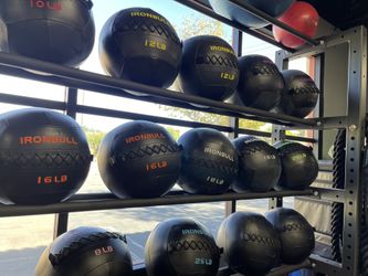 🔴WALL BALLS🔵SPORTS FITNESS WORKOUT GYM EQUIPMENT