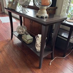 Sofa Table And End Table.