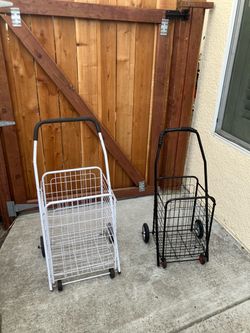 Folding foldable carts shopping carts