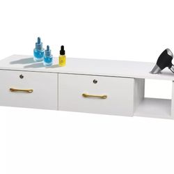 Wall Mount Hair Styling Desk