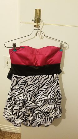 Strapless dress