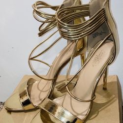 Gold Heels