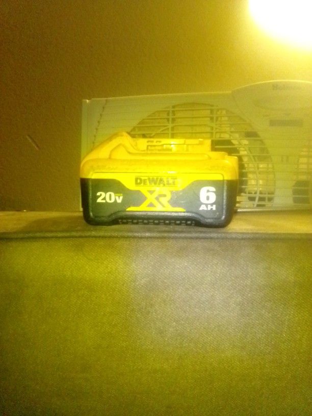 DeWalt 20v Max 6ah Lithium-ion Battery