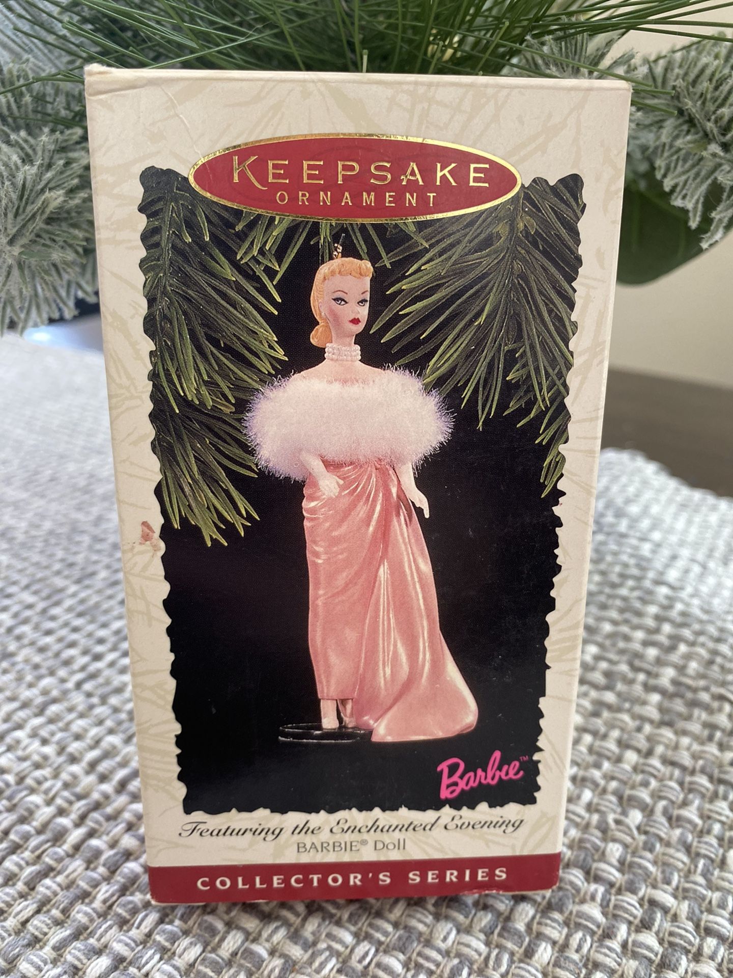 Enchanted Evening Barbie Collectors Series Hallmark Ornament