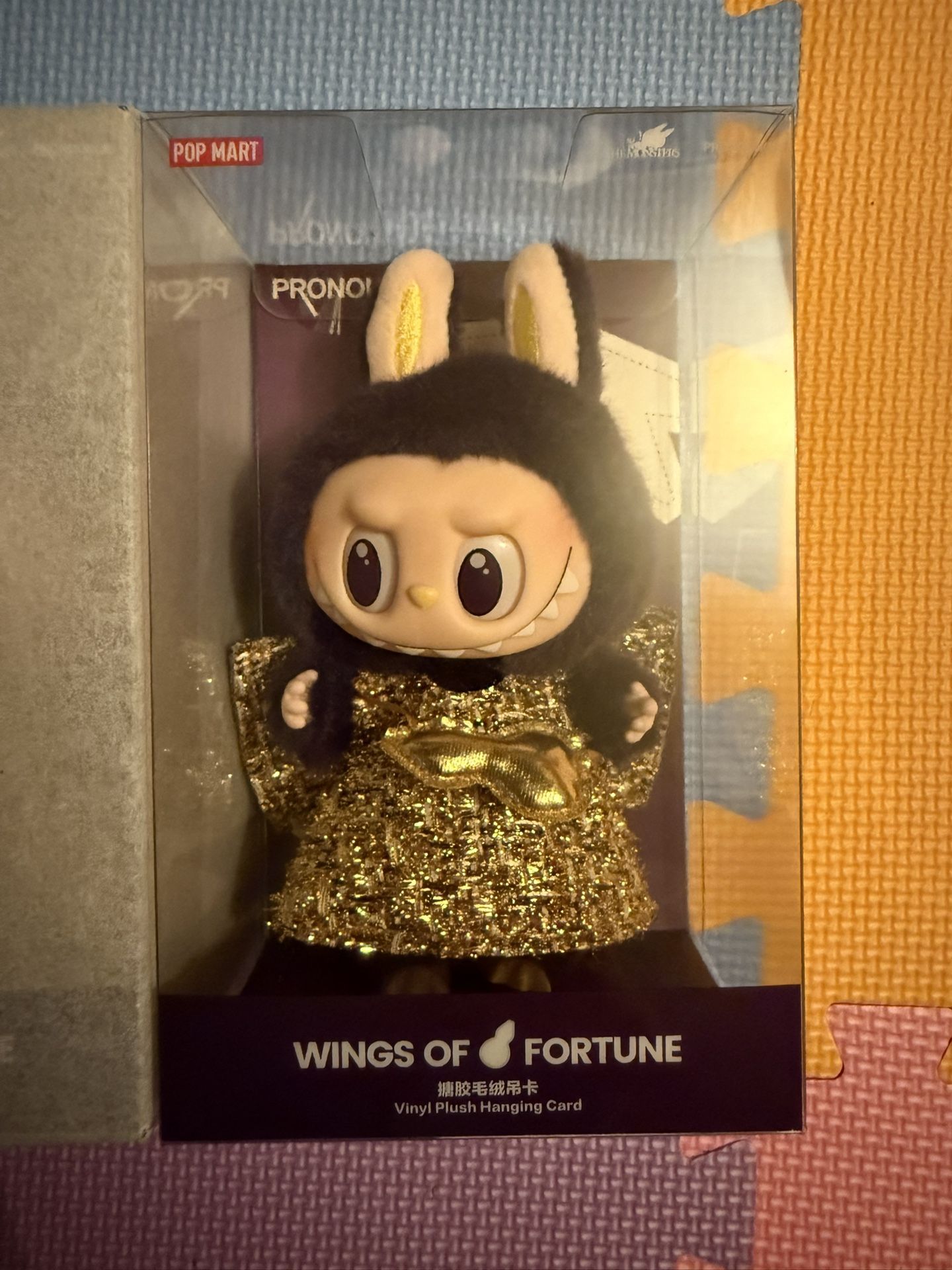 LABUBU * PRONOUNCE - WINGS OF FORTUNE Vinyl Plush Hanging Card