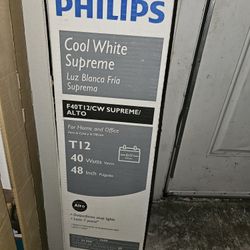 Philips Cool White Supreme T12 Fluorescent Light Bulbs - 10 Pack