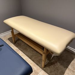 Massage Esthetician Tattoo Table With Paper And Pillow
