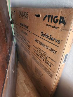 Ping Pong Table New in Box Stiga