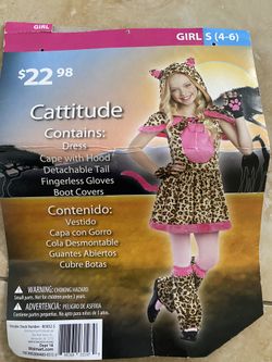 CATTITUDE COSTUME S 4-6
