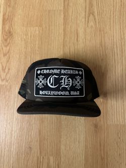 Chrome Hearts Camo Hollywood Trucker Hat