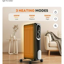 MCQ Basic Electric Oil Filled Radiator - NEW