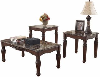 Elegant matching 3-piece table set for sale!