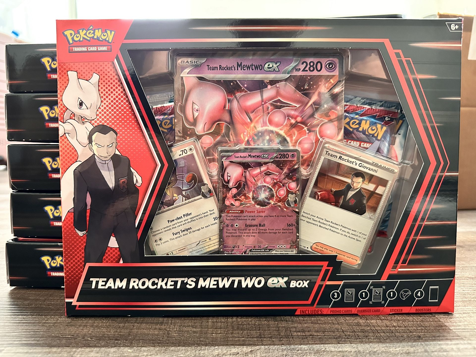 Pokémon Team Rocket’s Mewtwo EX Box