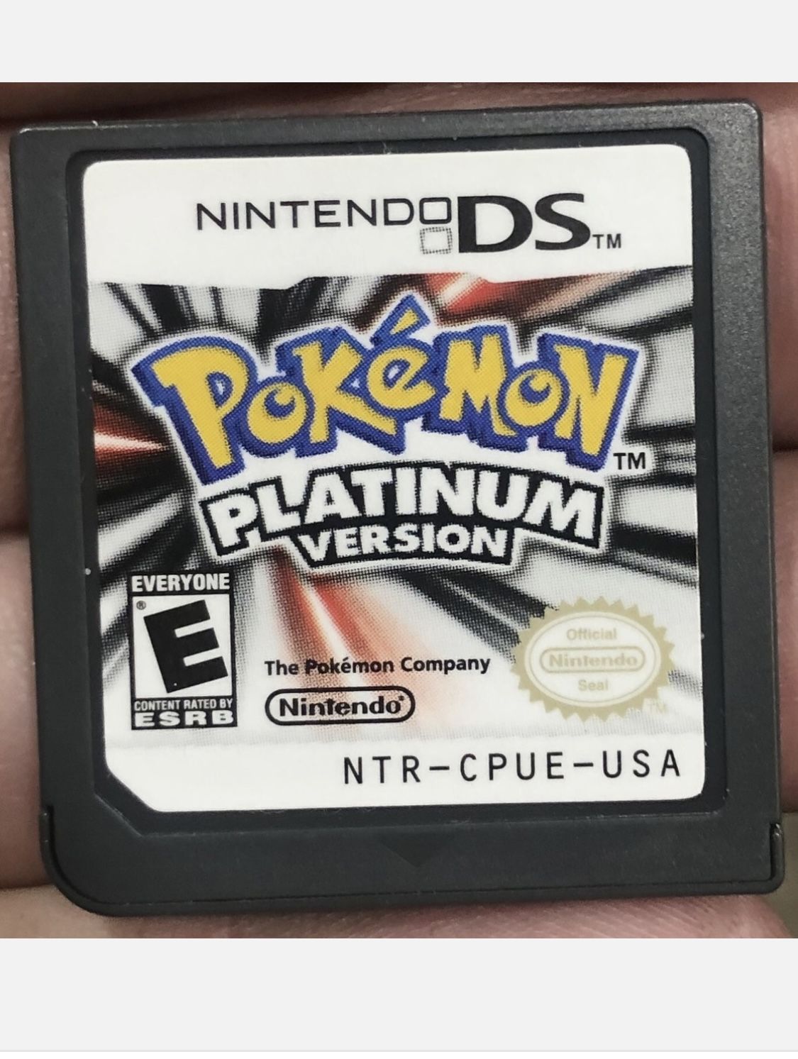 Nintendo DS Game Pokemon Platinum