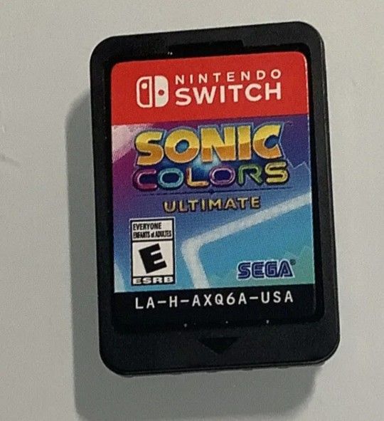 Sonic Colors Ultimate Standard Edition - Nintendo Switch Cartridge Only
