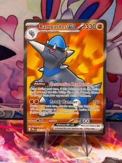 Rampardos EX 100/084 Mega Evolutions Pitch Black