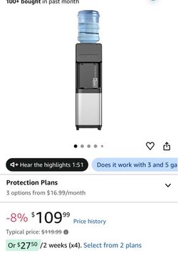 Top-Load Water Cooler Dispenser