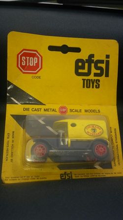 For Sale are about 25 EFSI TOY CARS from HOLLAND