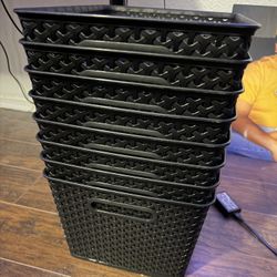 8 Storage Bins 