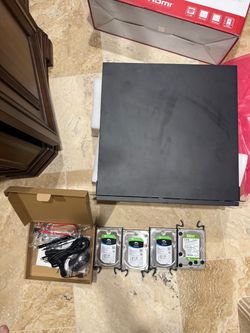 HIKVISION Network Video Recorder with 4 Hard Drives