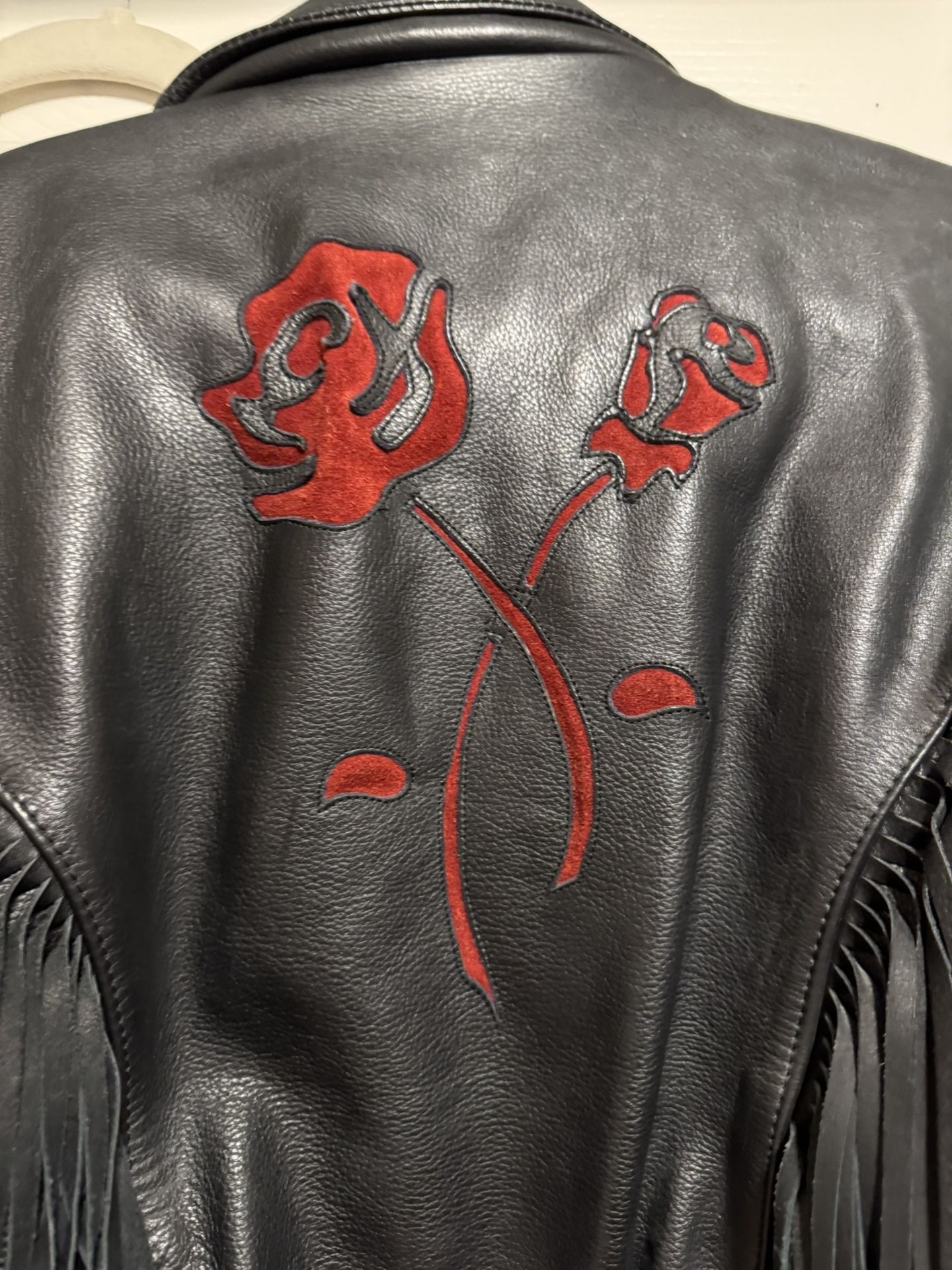 Leather Coat Small