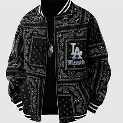 Dodgers Bandanna Print Jacket 