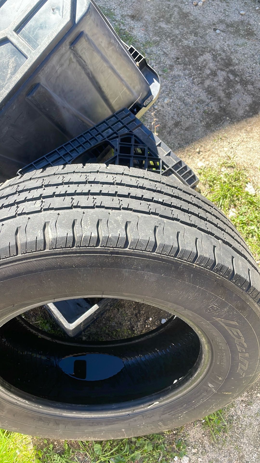 1 Tire Good Shape Size P245/65x 17” Good Shape 0ne Tire Got Shape No Patches