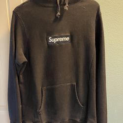 Supreme Box Logo Black Hoodie 