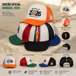 Gorras personalizadas para el mundial 2026