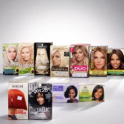 Brand New Hair Dye Kits – Each Sold Separately Multiple Brands, Multiple Colors – $8 Each
