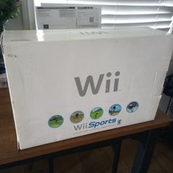 Wii Console Wii Sports Cib