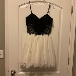Dress   Sklar  Black And White