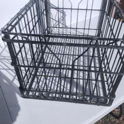 Vintage Sealtest Milk Bottle Metal Crate