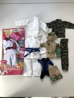 Barbie I Can Be… Martial Art Karate Outfit, Camouflage, Wet Suit