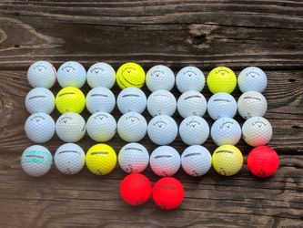 Callaway Supersoft Golf Balls – 32 Ball Lot | Includes Multiple Colors