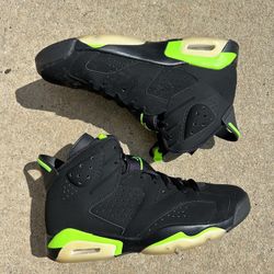 Jordan Electric Green 6’s