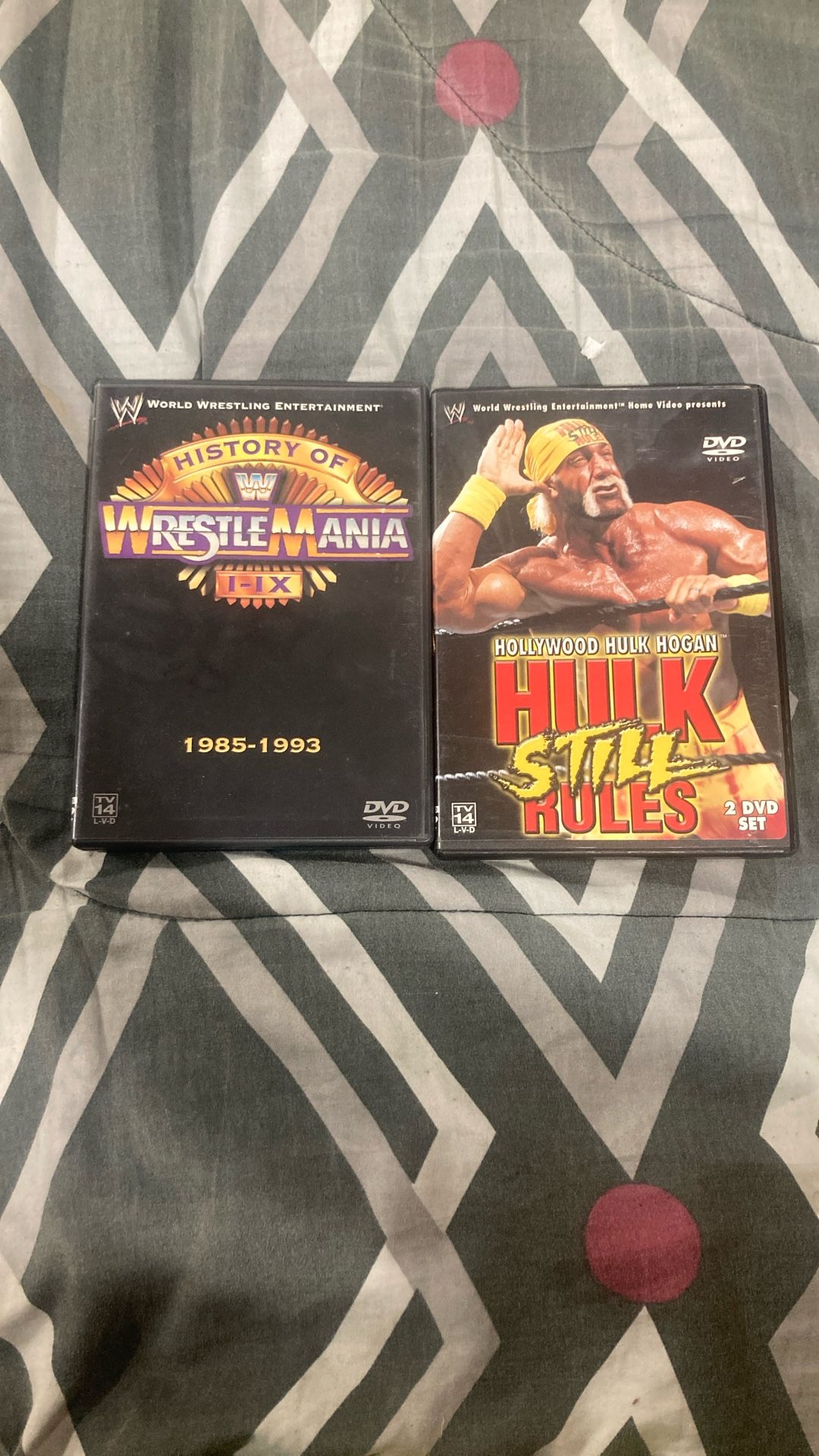 WWE History Of Wrestlemania & Hollywood Hulk Hogan Hulk Still Rules DVD SET