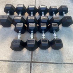 Dumbells Weight Set For Sale 2x25,s 2x30,s 2x35,s 2x40,s 2x45,s 