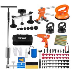 384*Dent Repair Kit 107-Piece Paintless Dent Removal Tool Set New