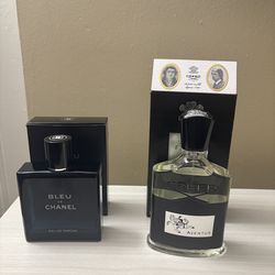 Creed Aventus Eau De Parfum & Bleu De Chanel Eau De Parfum (Both 100ml)