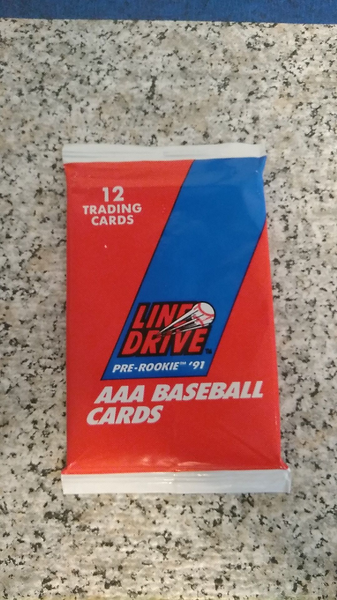 Line drive AAA Baseball exclusive 1991 12 card pack