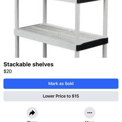 Stackable Shelves 