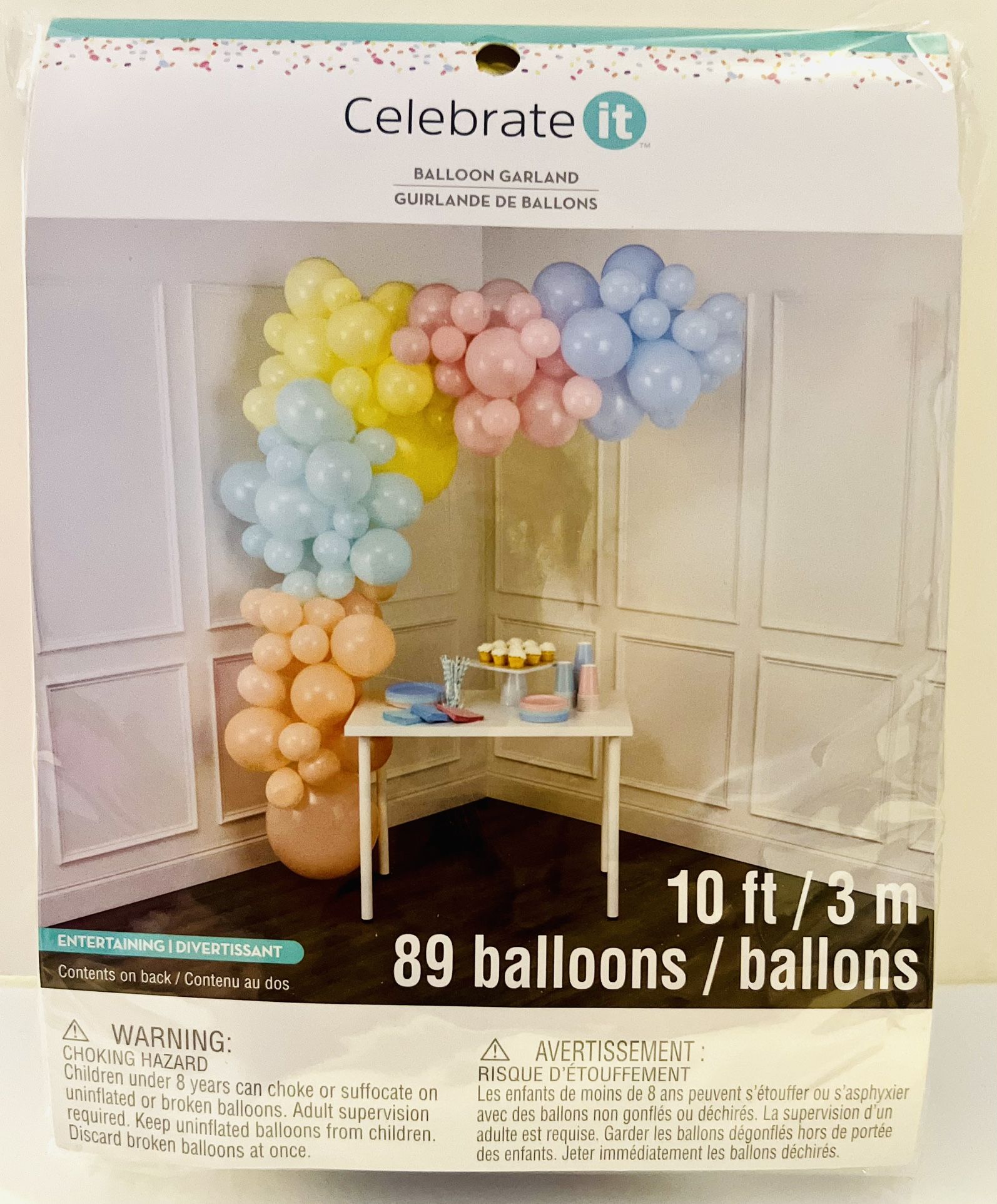 Celebrate It 10 ft 89 Foil Balloon Kit!