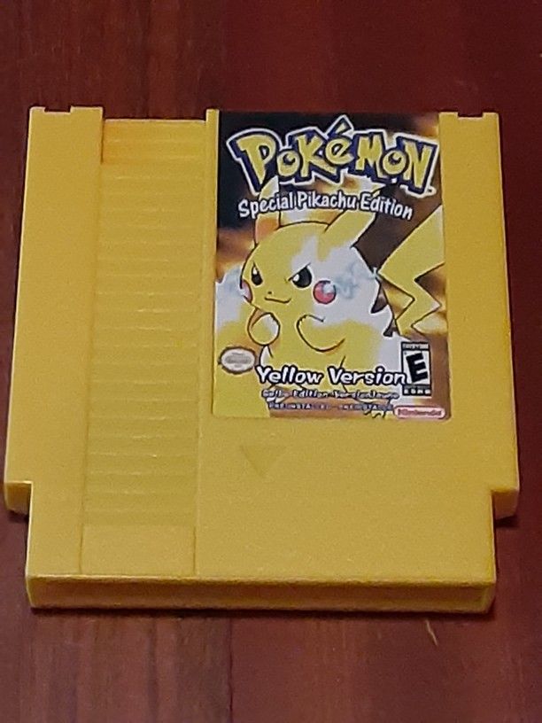 Pokemon Yellow For The NES ( homebrew )