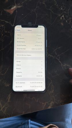iPhone Xs 64g Unlocked 