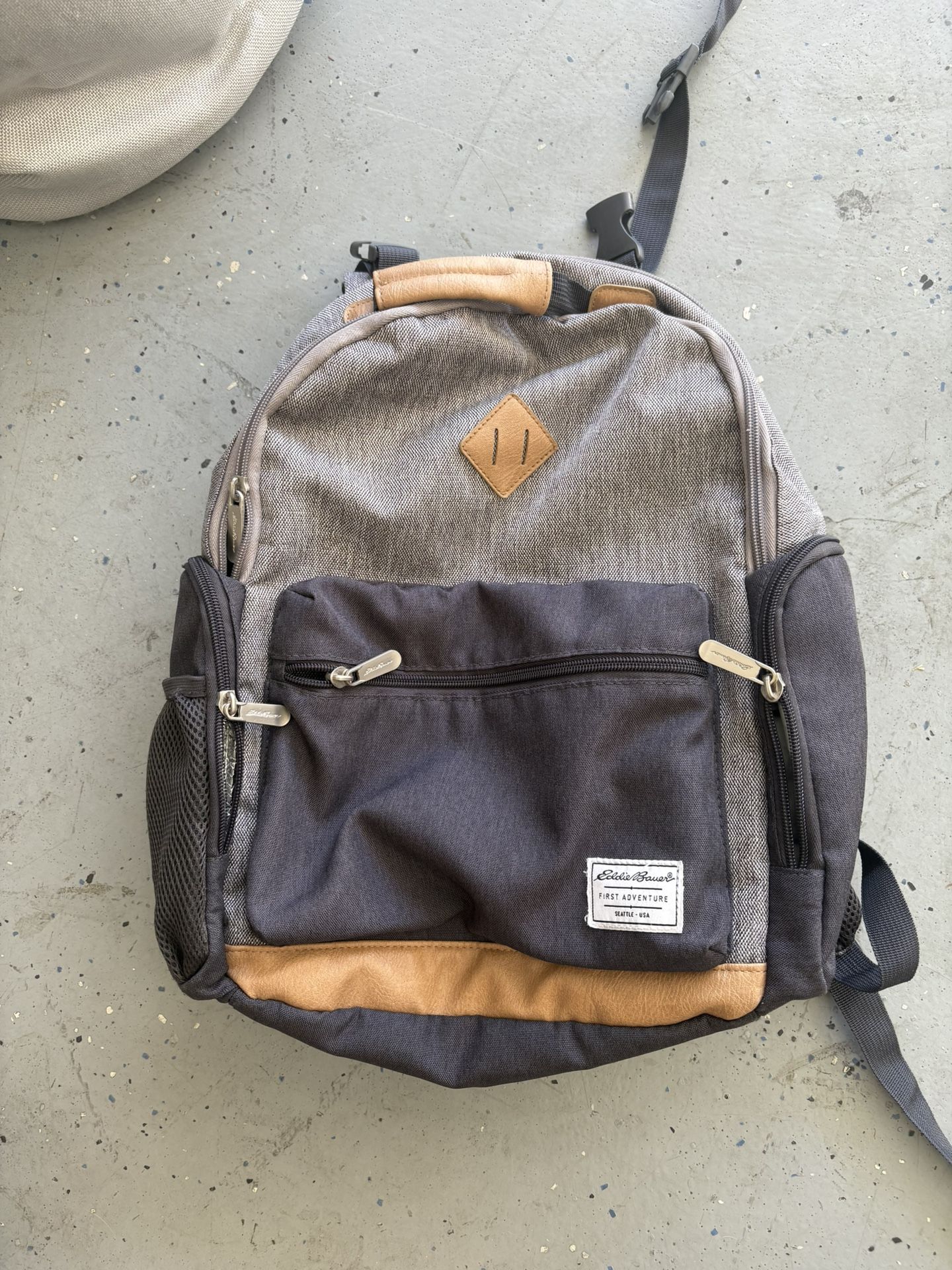 Eddie Bauer Cascade Back Pack Diaper Bag 