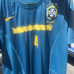 Nike blue Brazil Gomez jersey